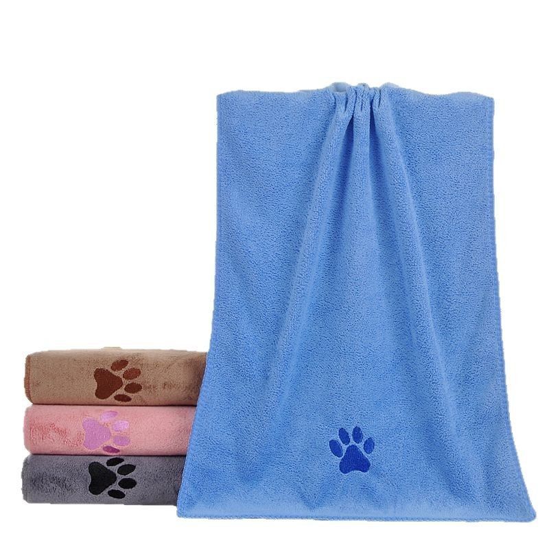 Dark Brown Pet Towel 40x80cm 5Pcs