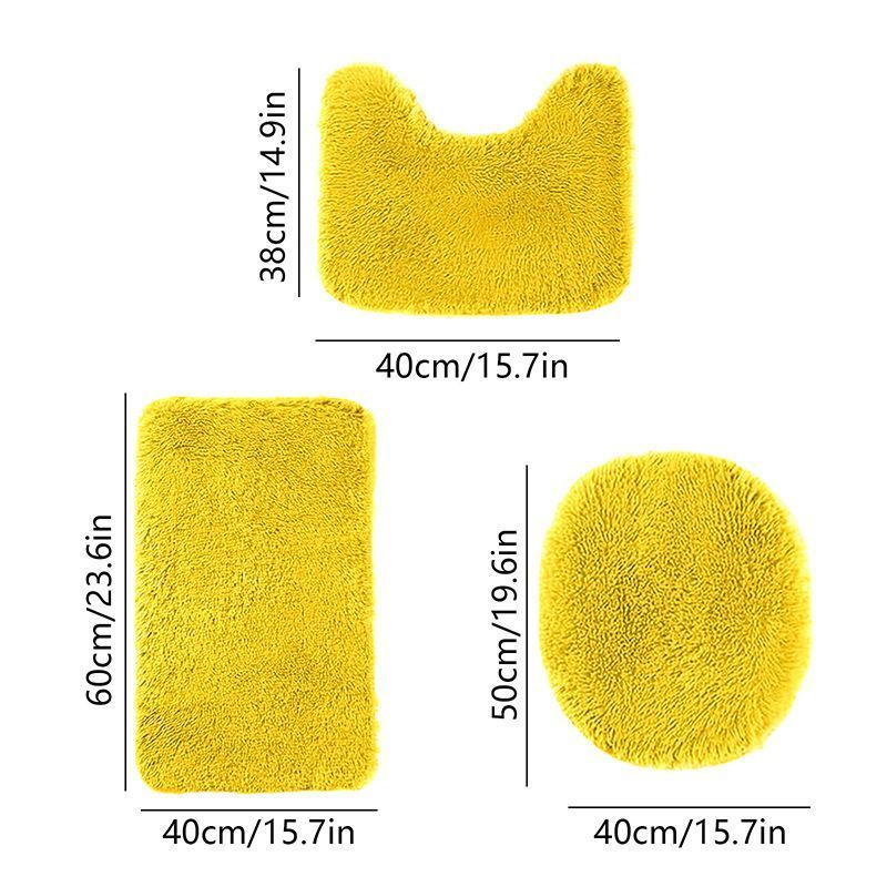 Bathroom Rugs Sets Brown