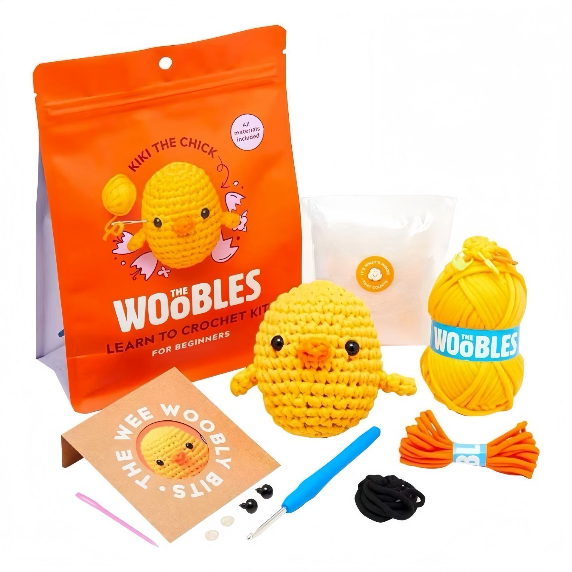 Chick & Dinosaur Crochet Kit 006