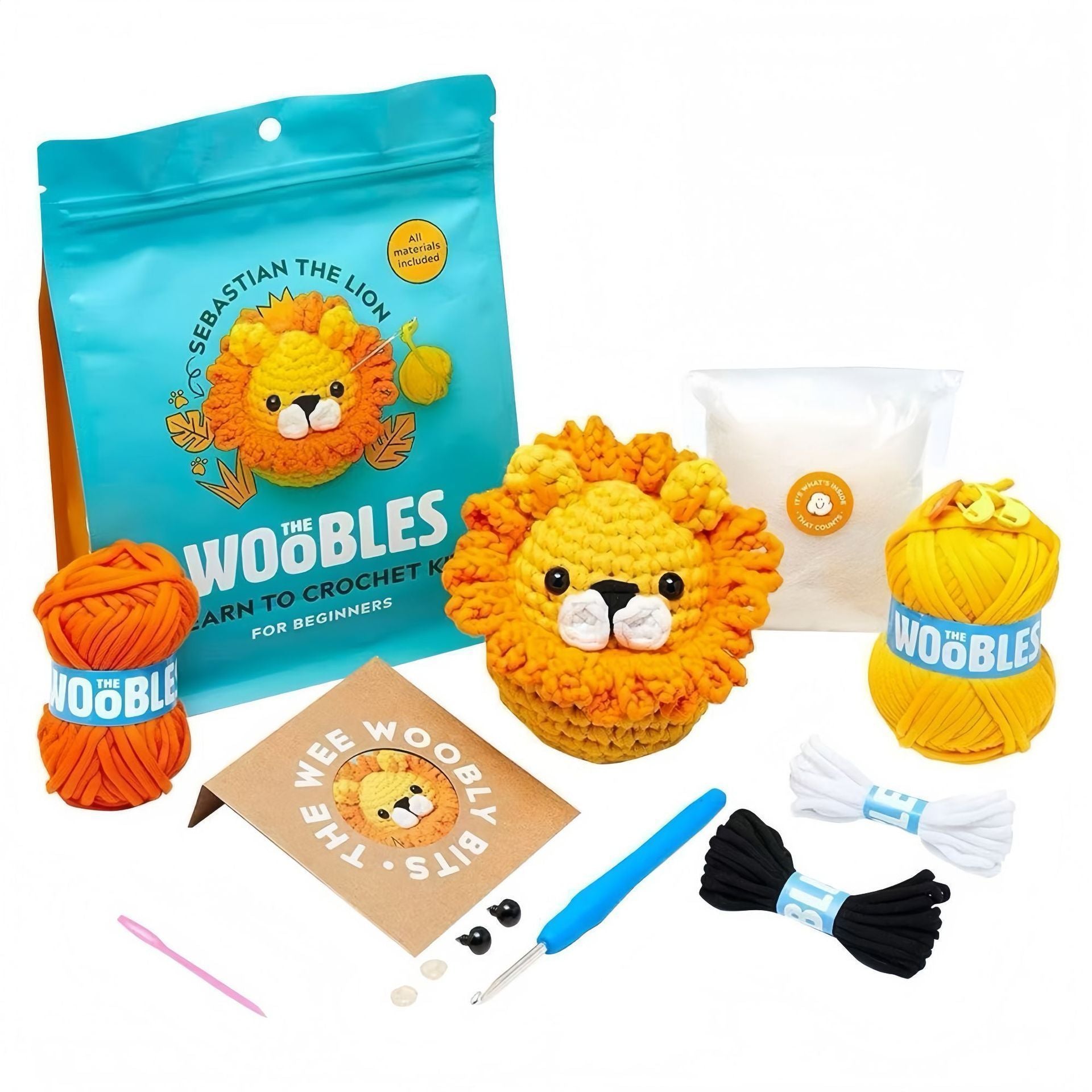 Dinosaur & Lion Crochet Kit 012