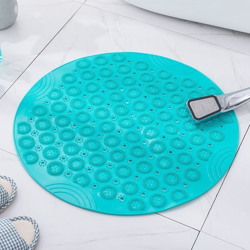 Green Non-Slip Bath Mat 55×55cm