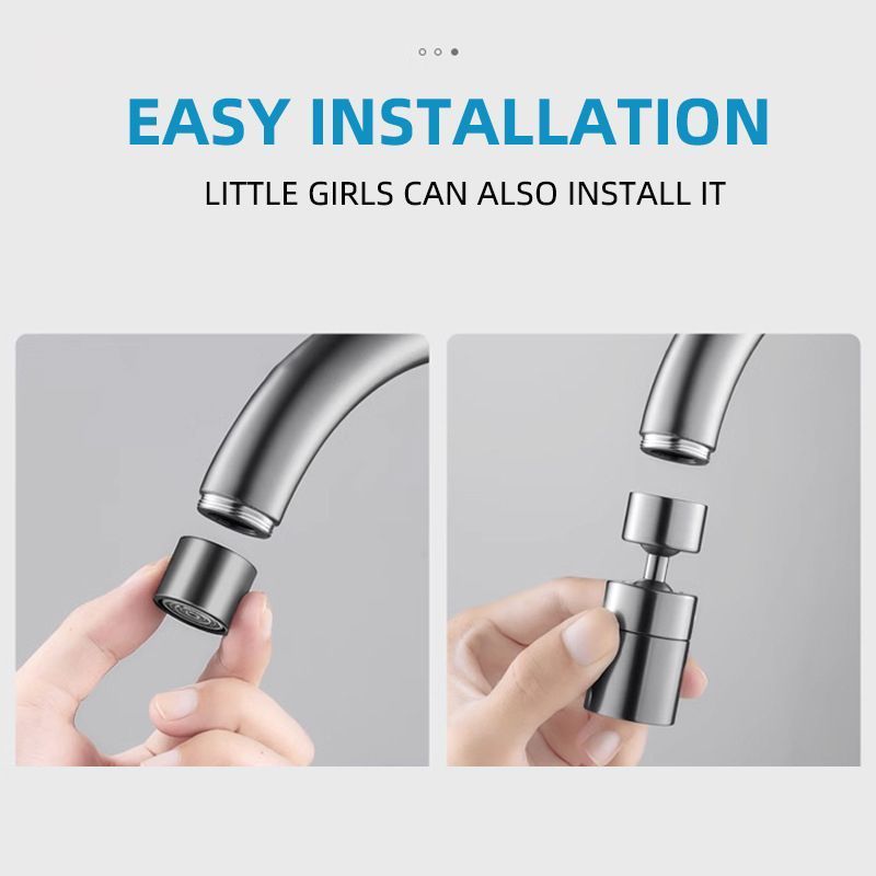 Splash-proof Nozzle Silver