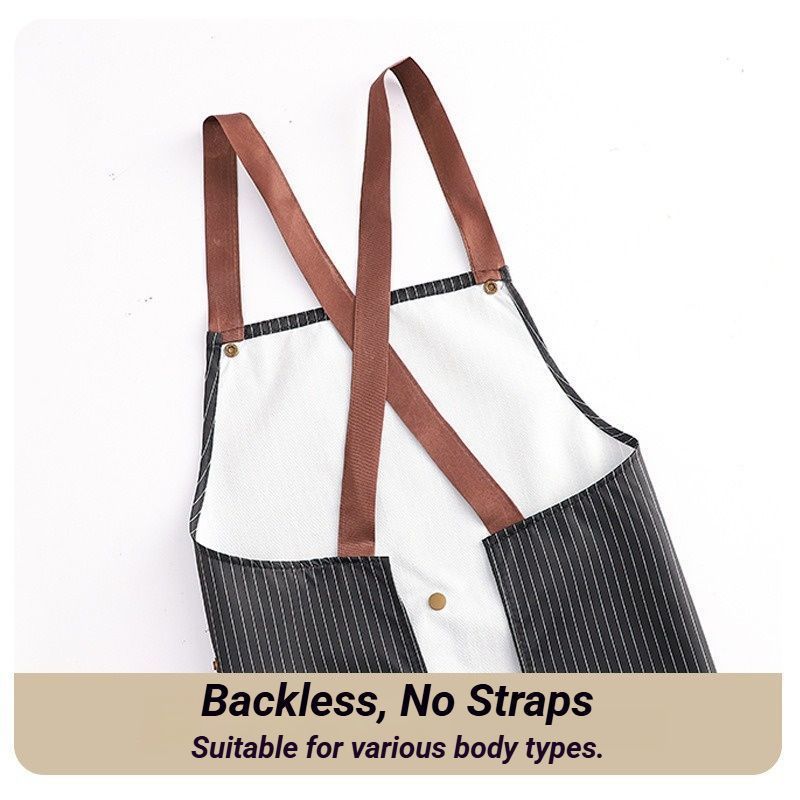 2-Pack Khaki Waterproof Aprons