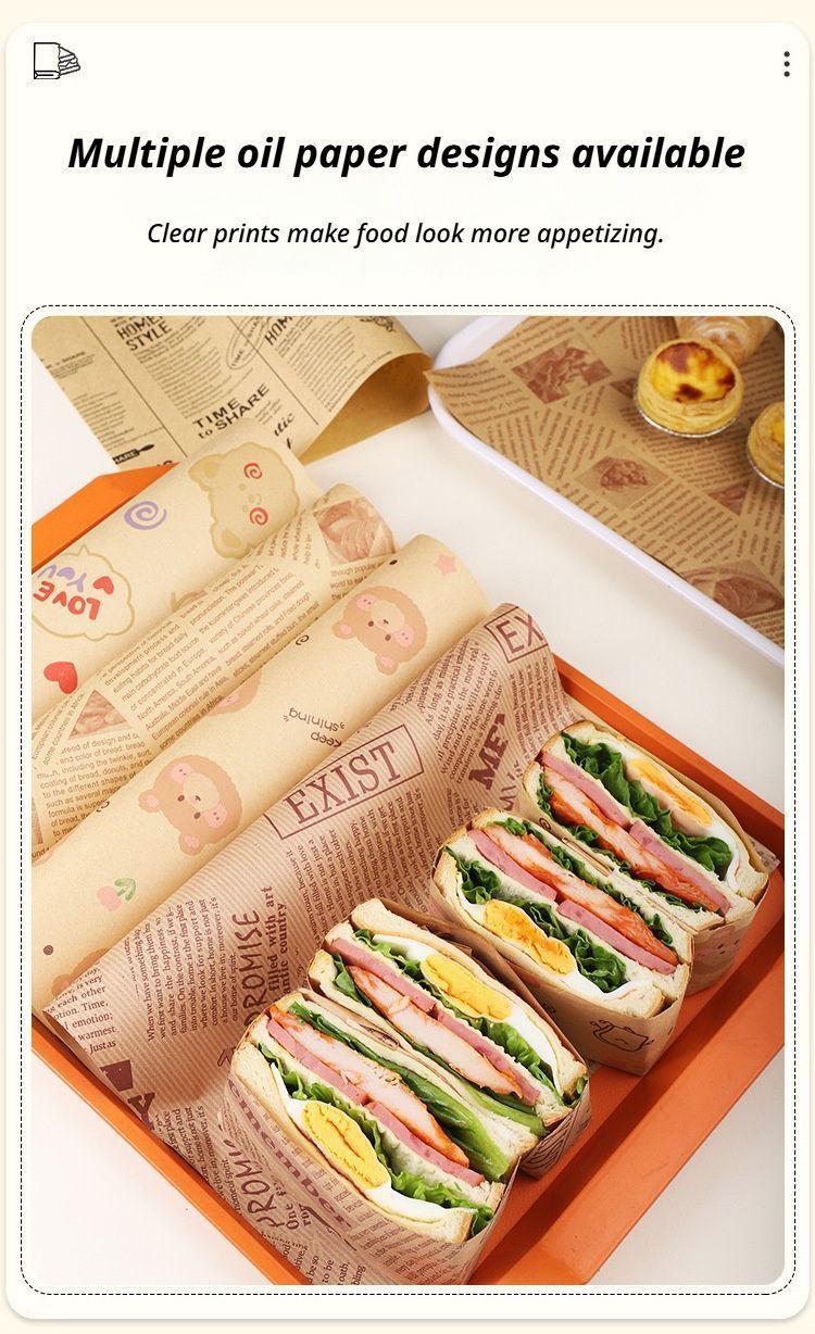 200 Sheets PE Coated Kraft Paper 02