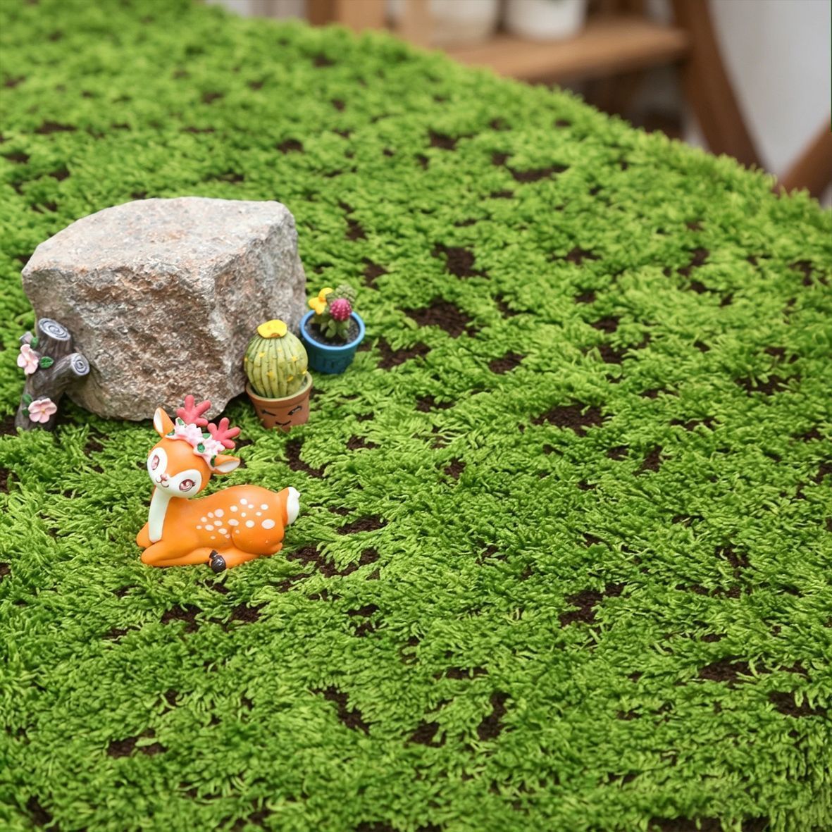 Artificial Moss Turf 100×100cm 03