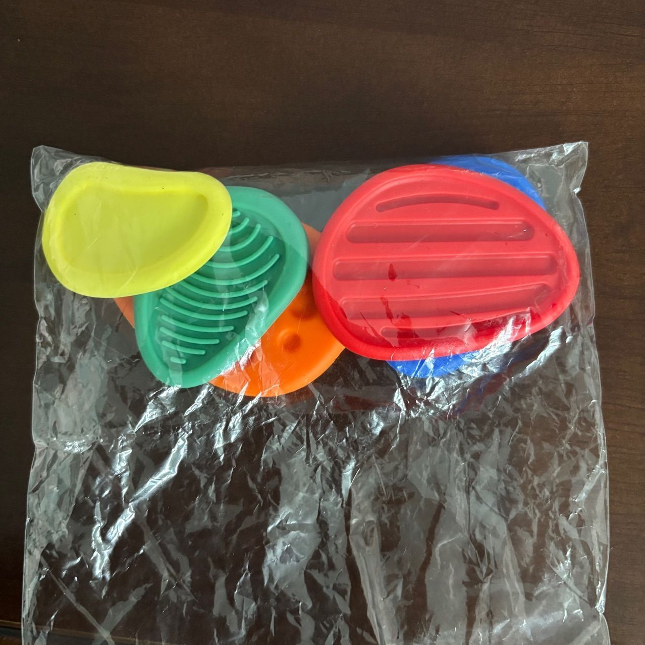 5Packs Silicone Sensory Stones Old