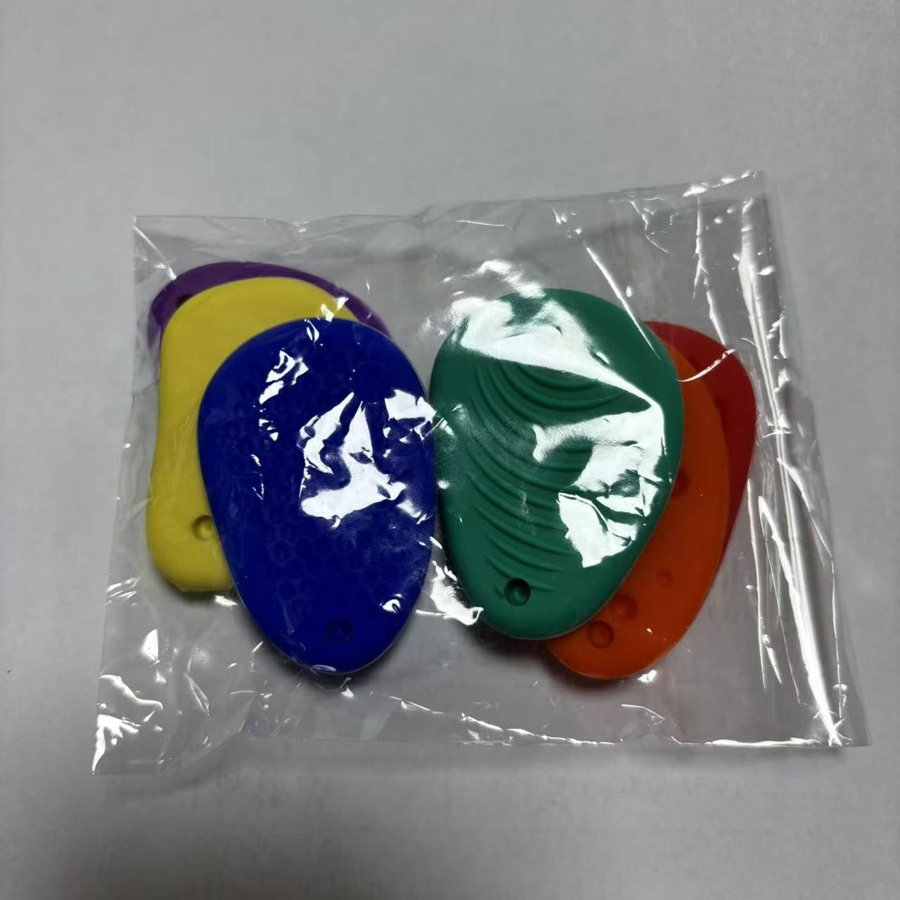 5Packs Silicone Sensory Stones Old