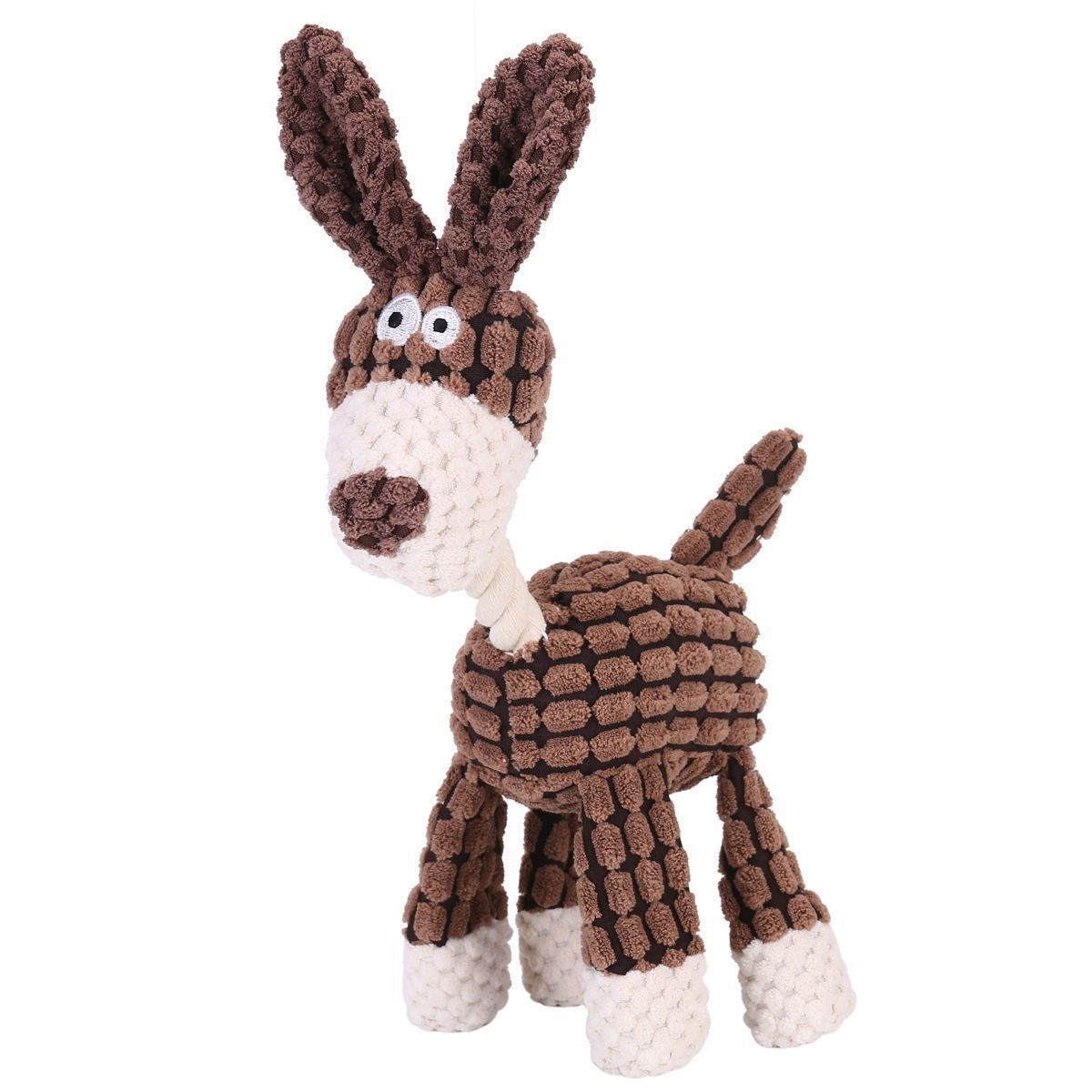 Small & Medium Plush Duck with Rope Carrot