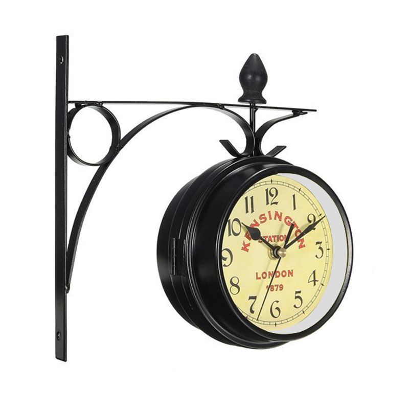 Wall Clock Small Black Model B