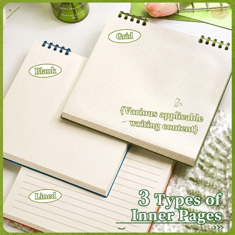 Blank Notebook Wine Red 60 Sheets/120 Pages