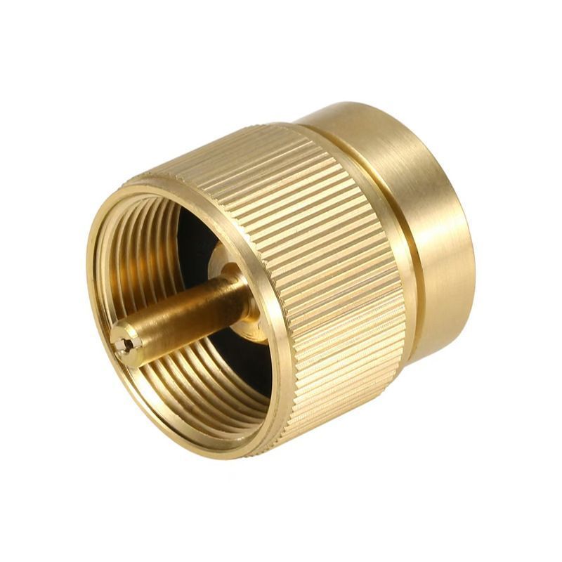 Brass MAPP Gas Canister Adapter 2pcs