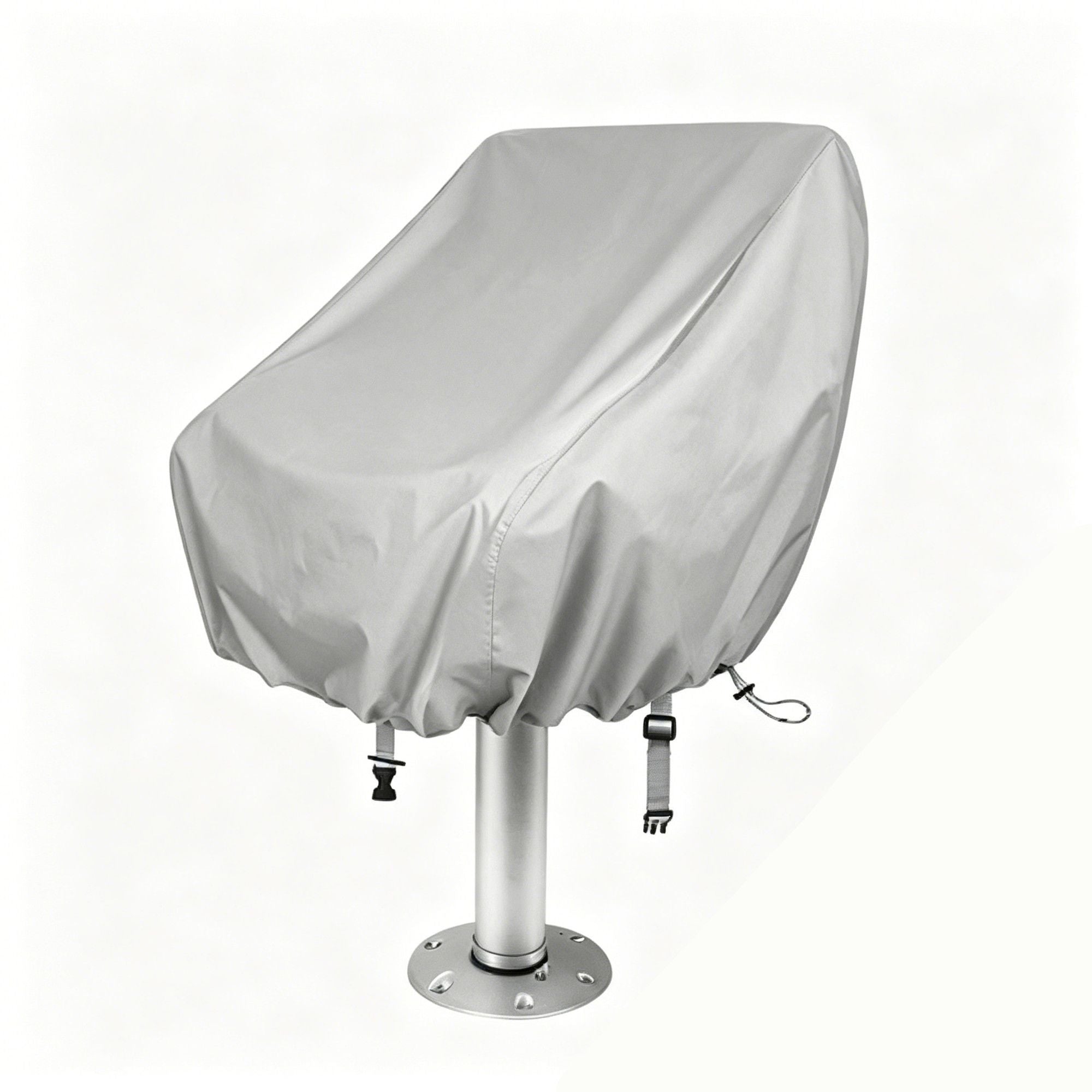 Waterproof Gray Small Boat Captain Seat Cover