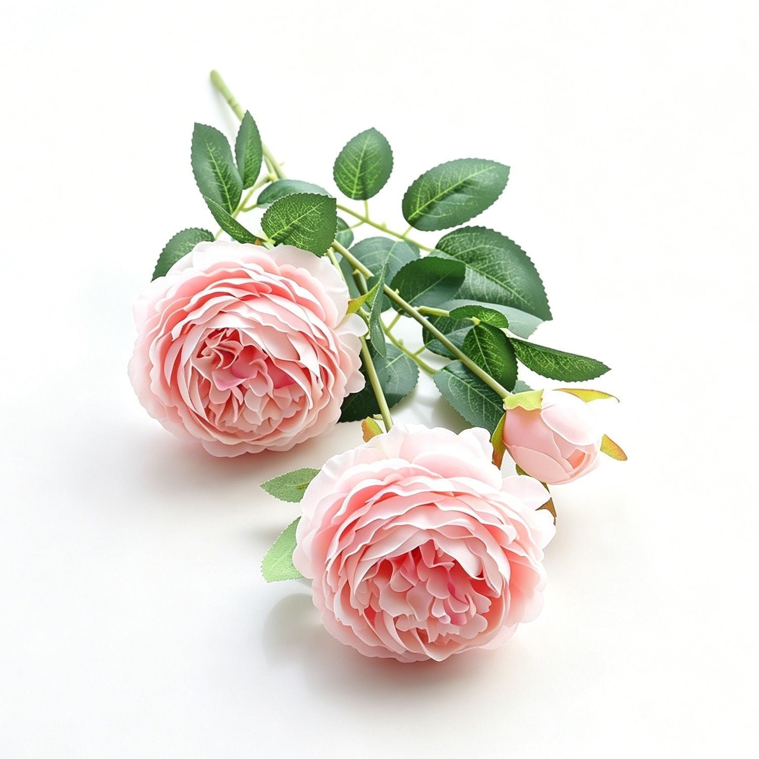 Artificial Pink French Peony, Sweet Decor, 2 Pack