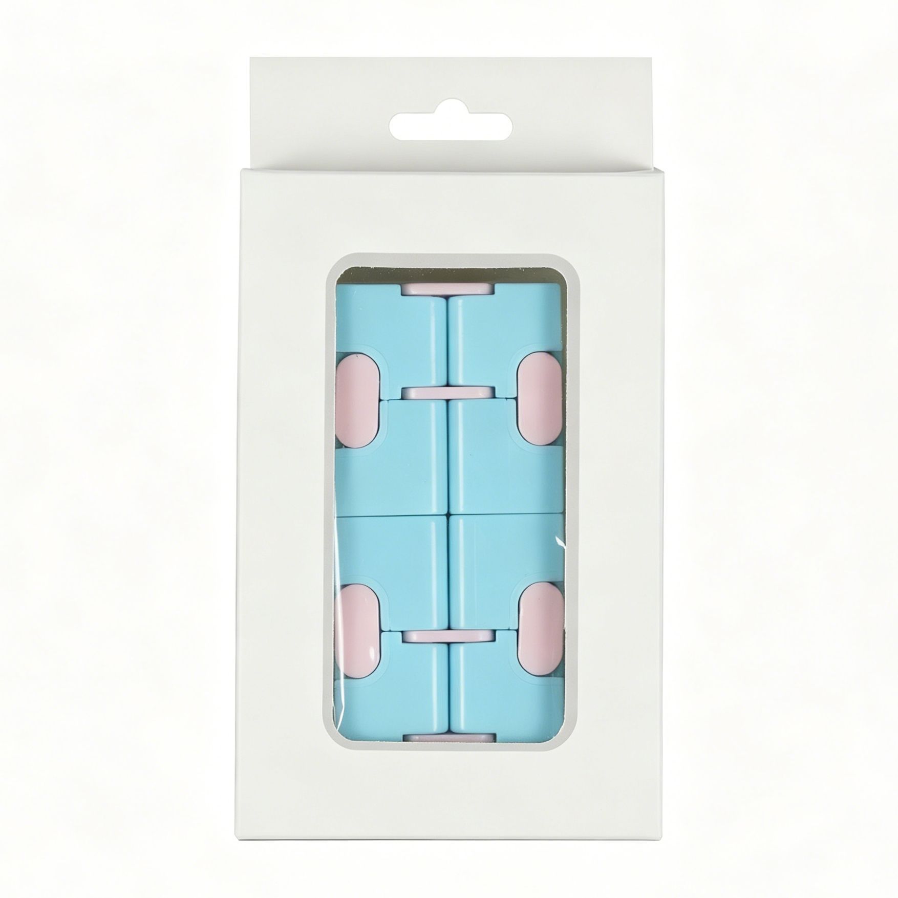 2pk Pastel Blue & Yellow Infinity Fidget Cube
