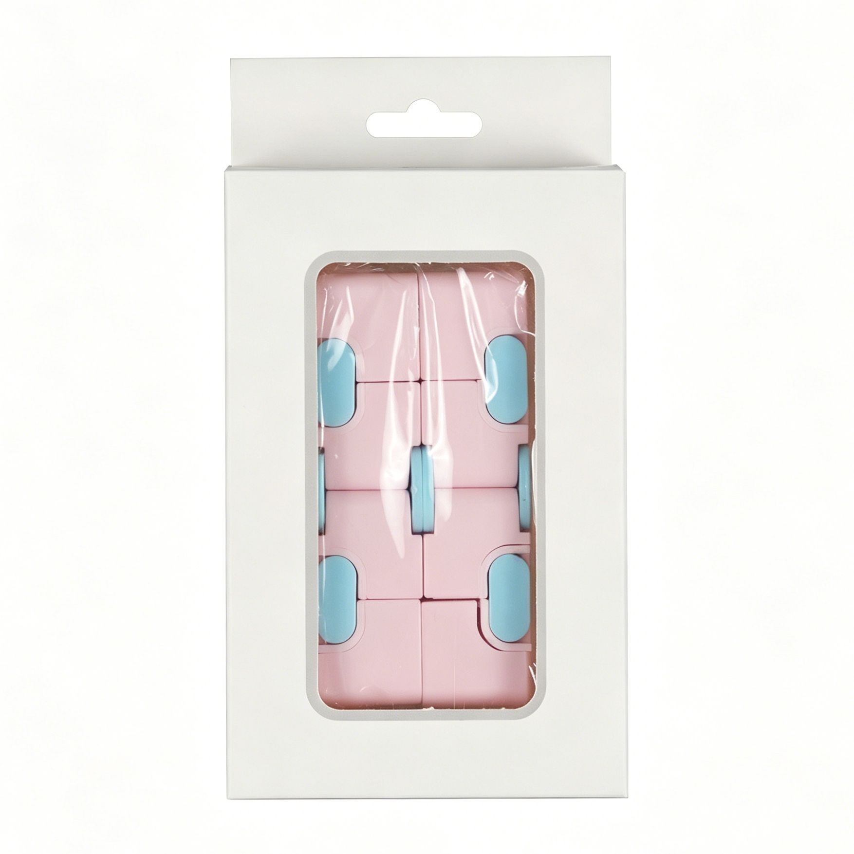 2pk Pastel Blue & Pink Infinity Fidget Cube