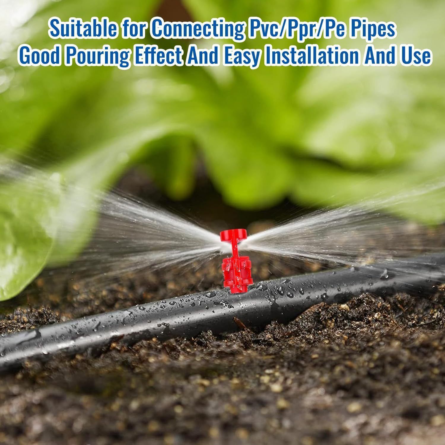 150pk Mixed Angle Refraction Misting Irrigation Sprinkler Set