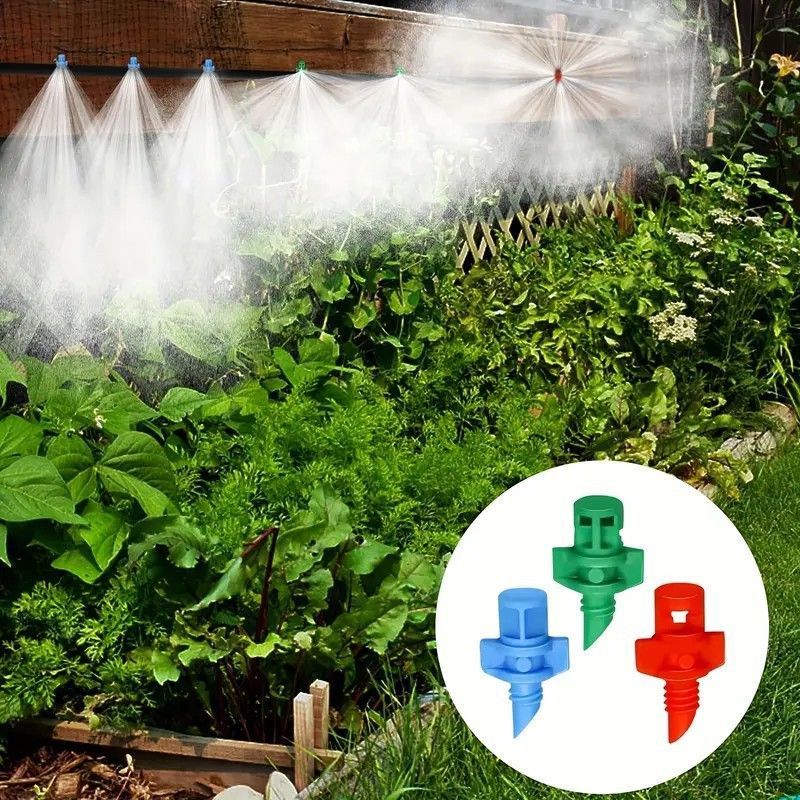 150pk Mixed Angle Refraction Misting Irrigation Sprinkler Set