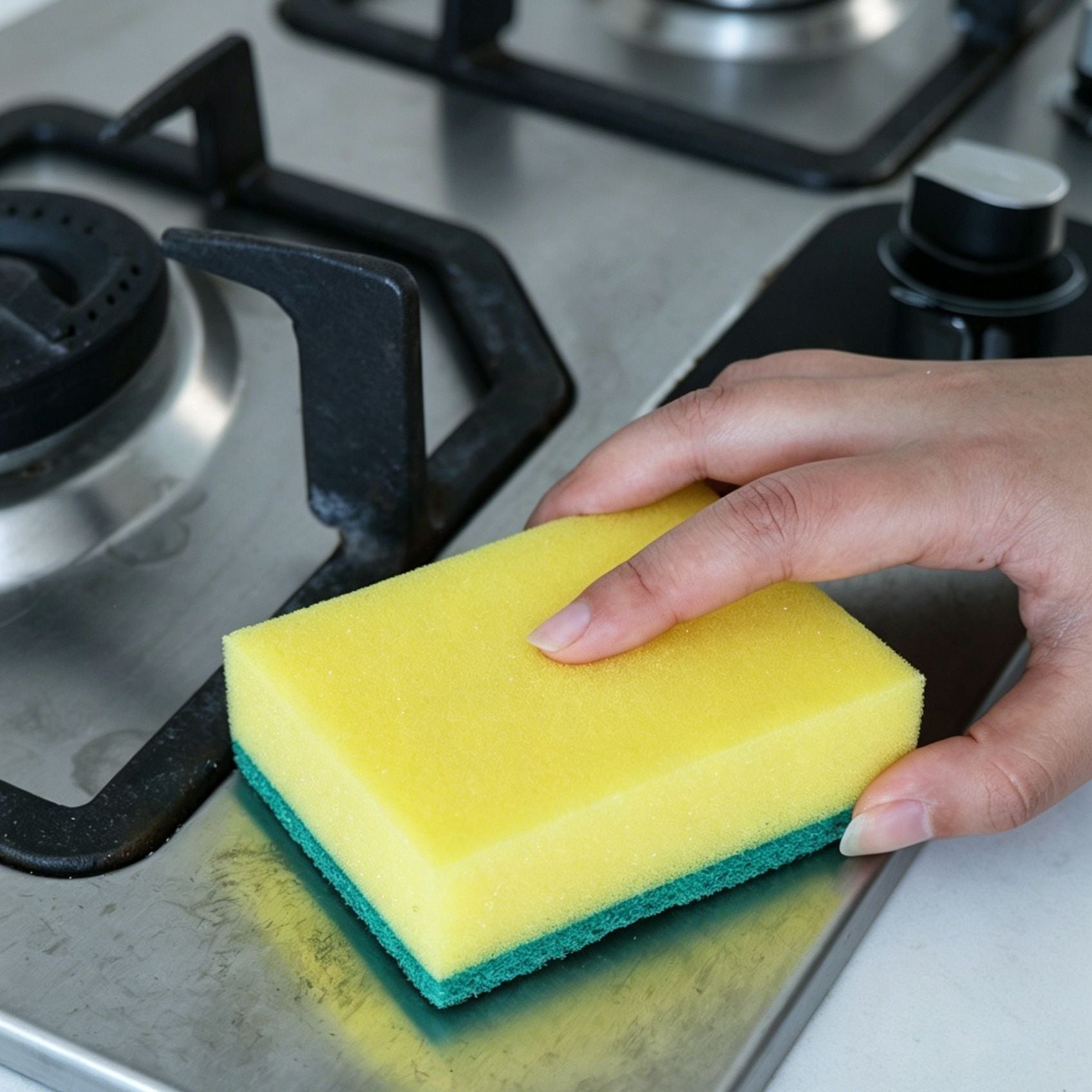 10pk Square Dual Sided Dish Sponge
