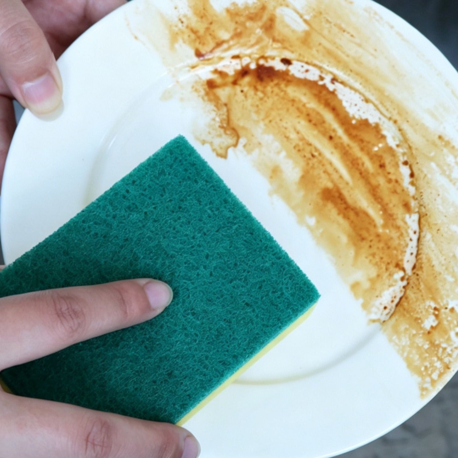 20pk Square Dual Sided Dish Sponge