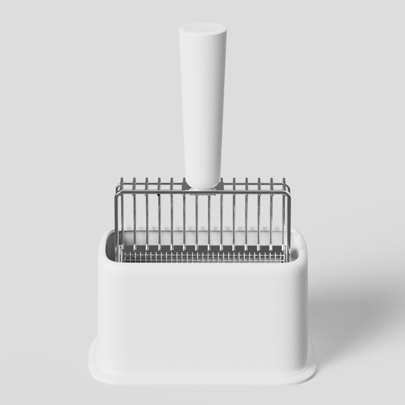 White Multi-function Litter Scoop Set