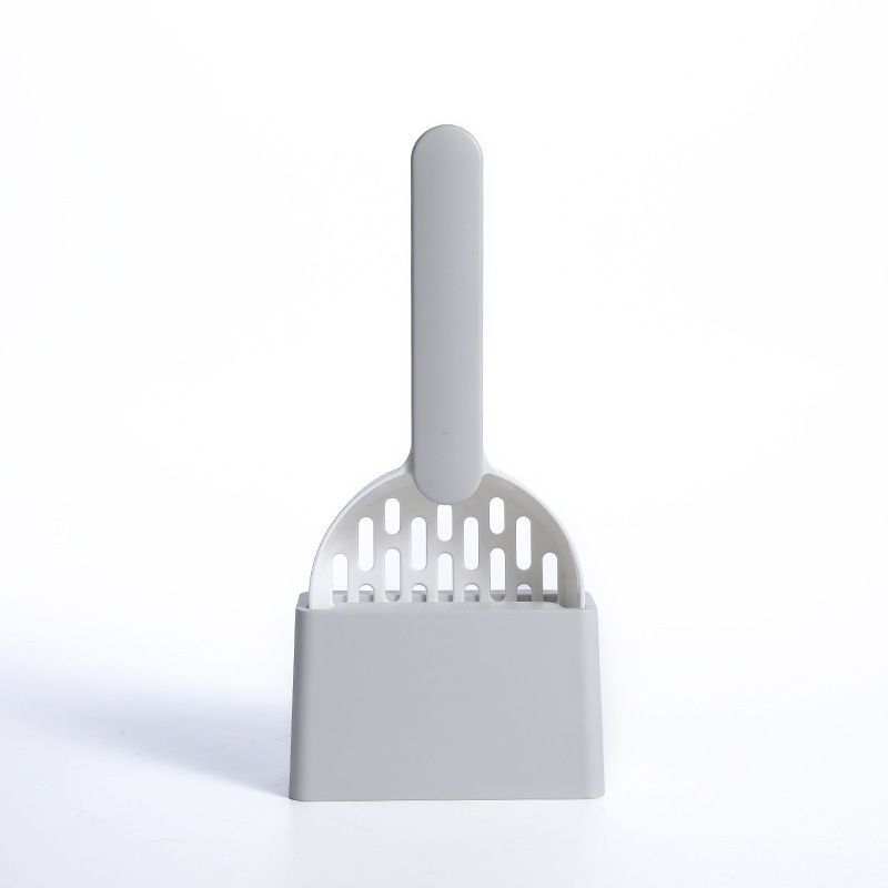White-Grey Two-tone Litter Scoop Set