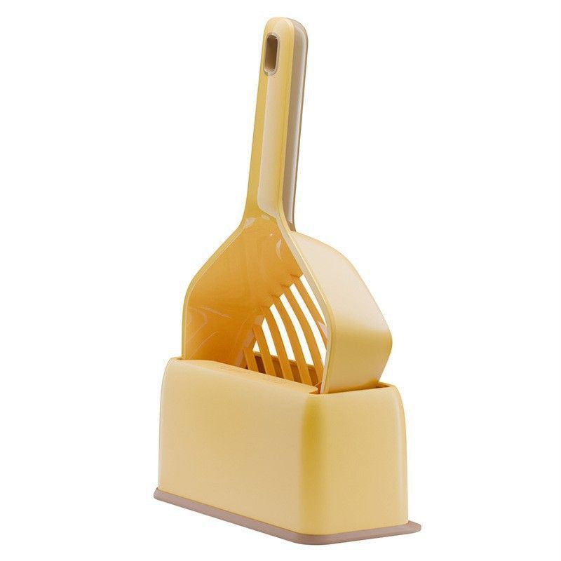 Bright Yellow Litter Scoop Set