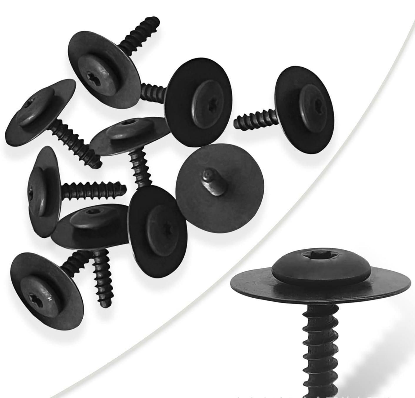 Car Bumper Screws & U Nuts 20PCS