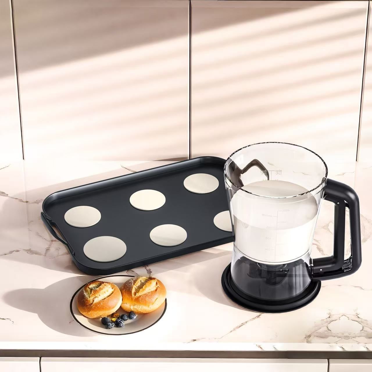 Black Cake Batter Dispenser