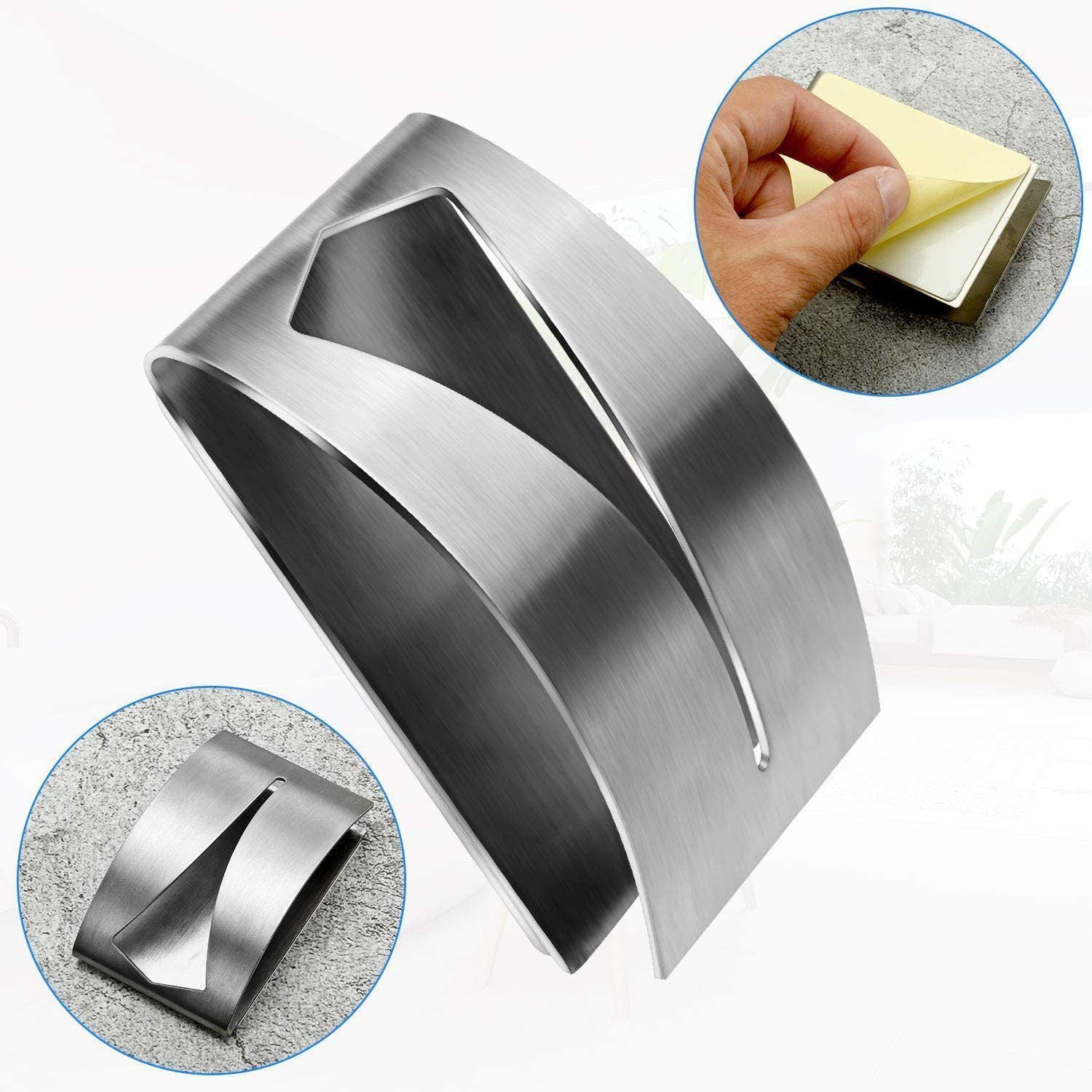 Silver Towel Clips 6 Pack