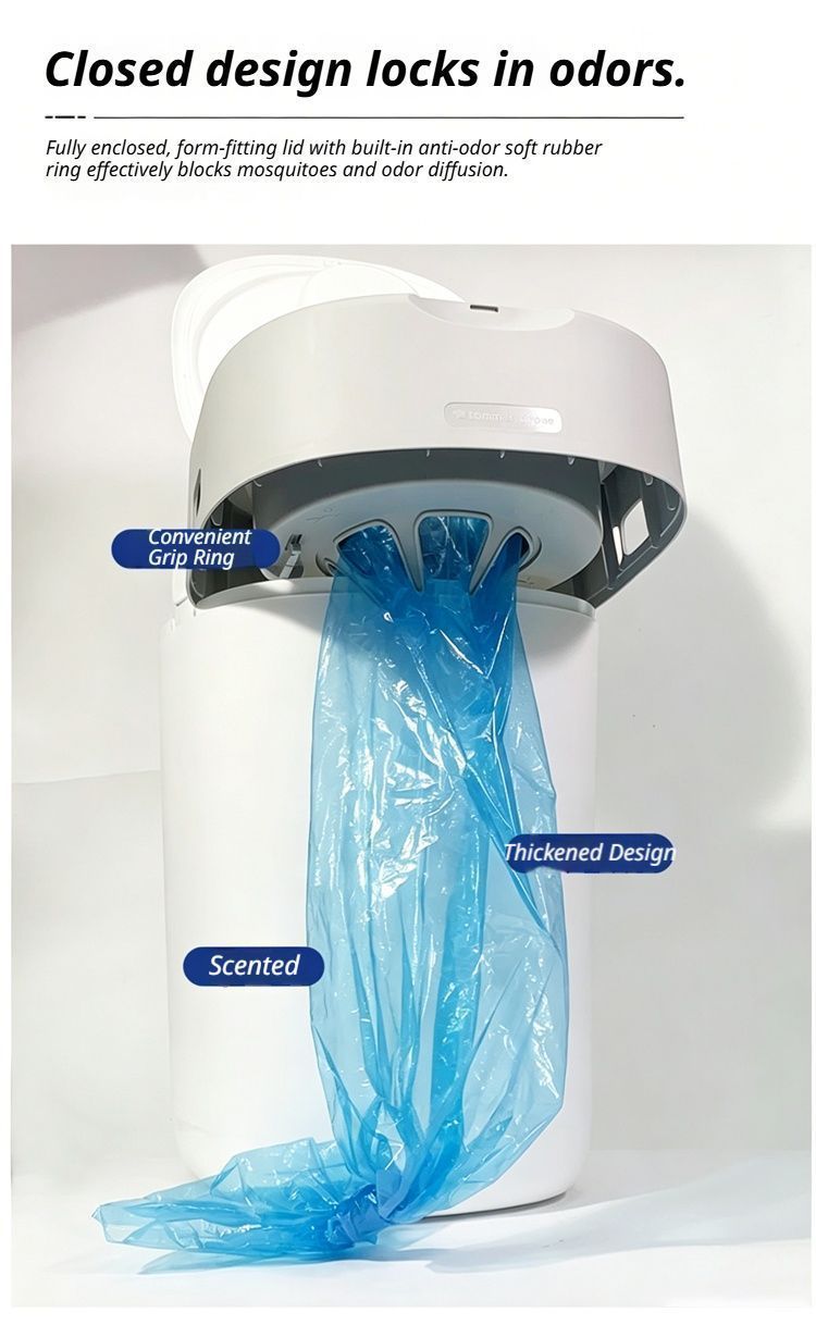 6 Rolls Diaper Pail Bags