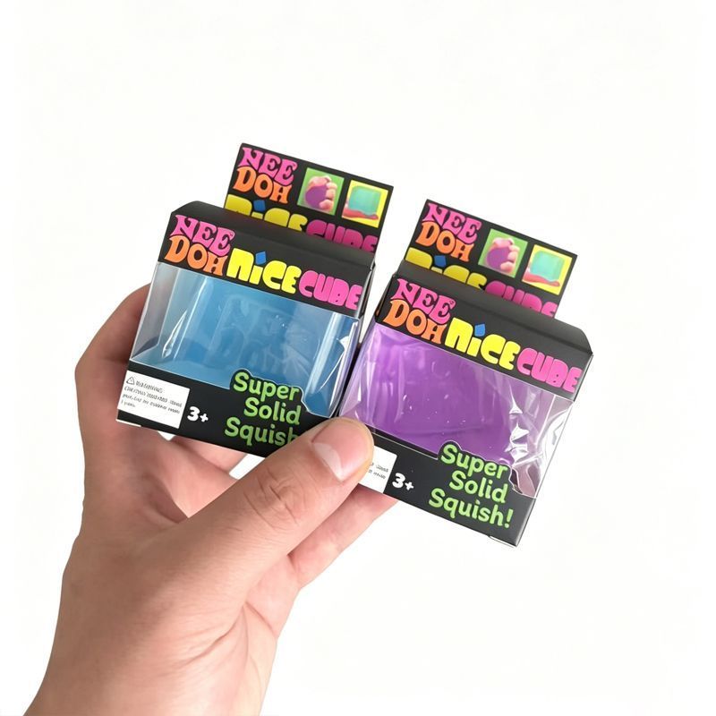 Purple Ice Cube Fidget Toy
