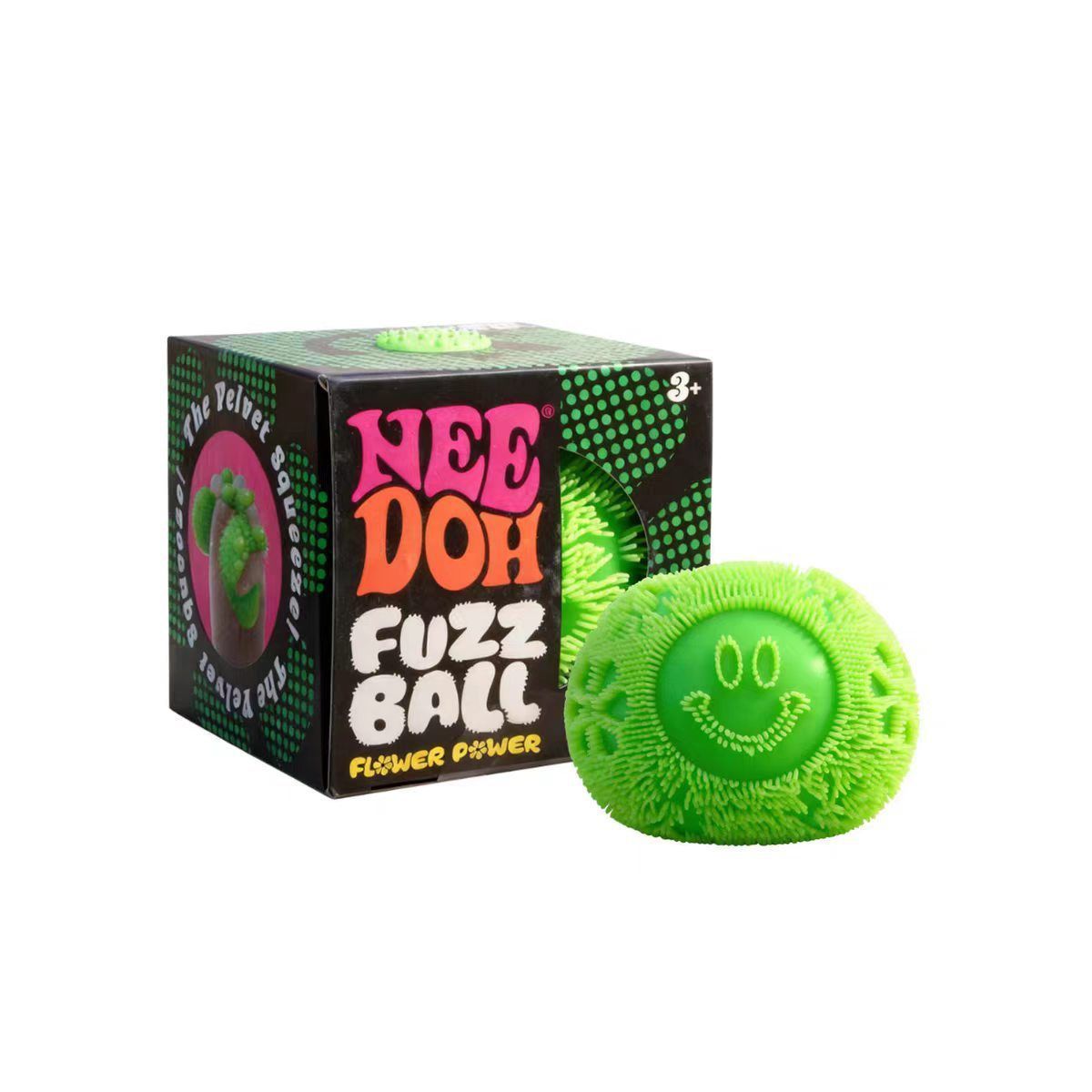 Green Smiley Face Fidget Toy