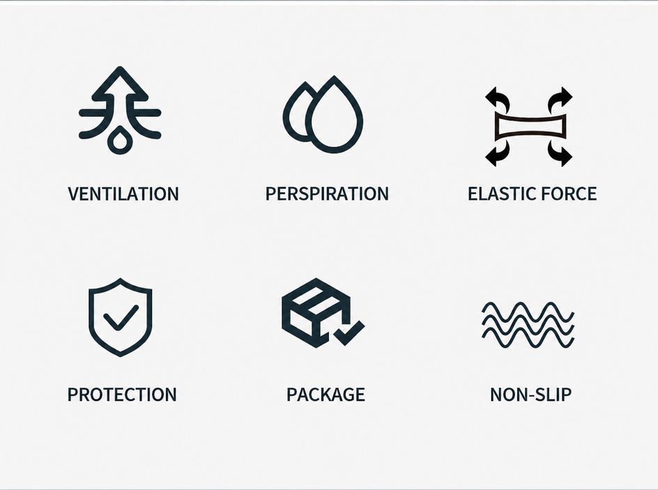 2 Pack Knee Sleeve Red Size L