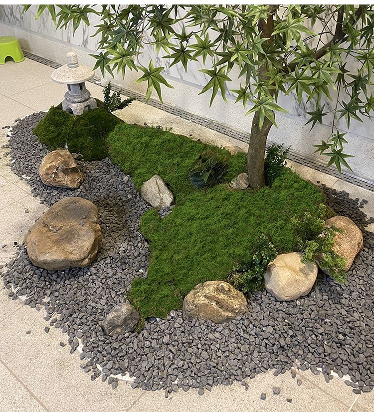 30g Dark Green Artificial Moss-2Pcs