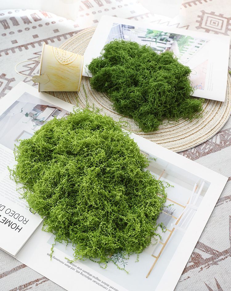 200g Light Green Artificial Moss