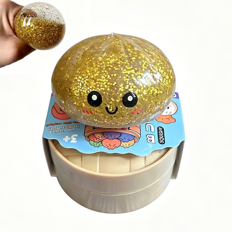 Gold Powder Pectin Gold Bun + Steamer