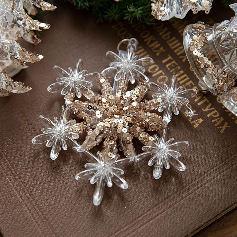 2pcs Unicorn B Christmas Ornament Props