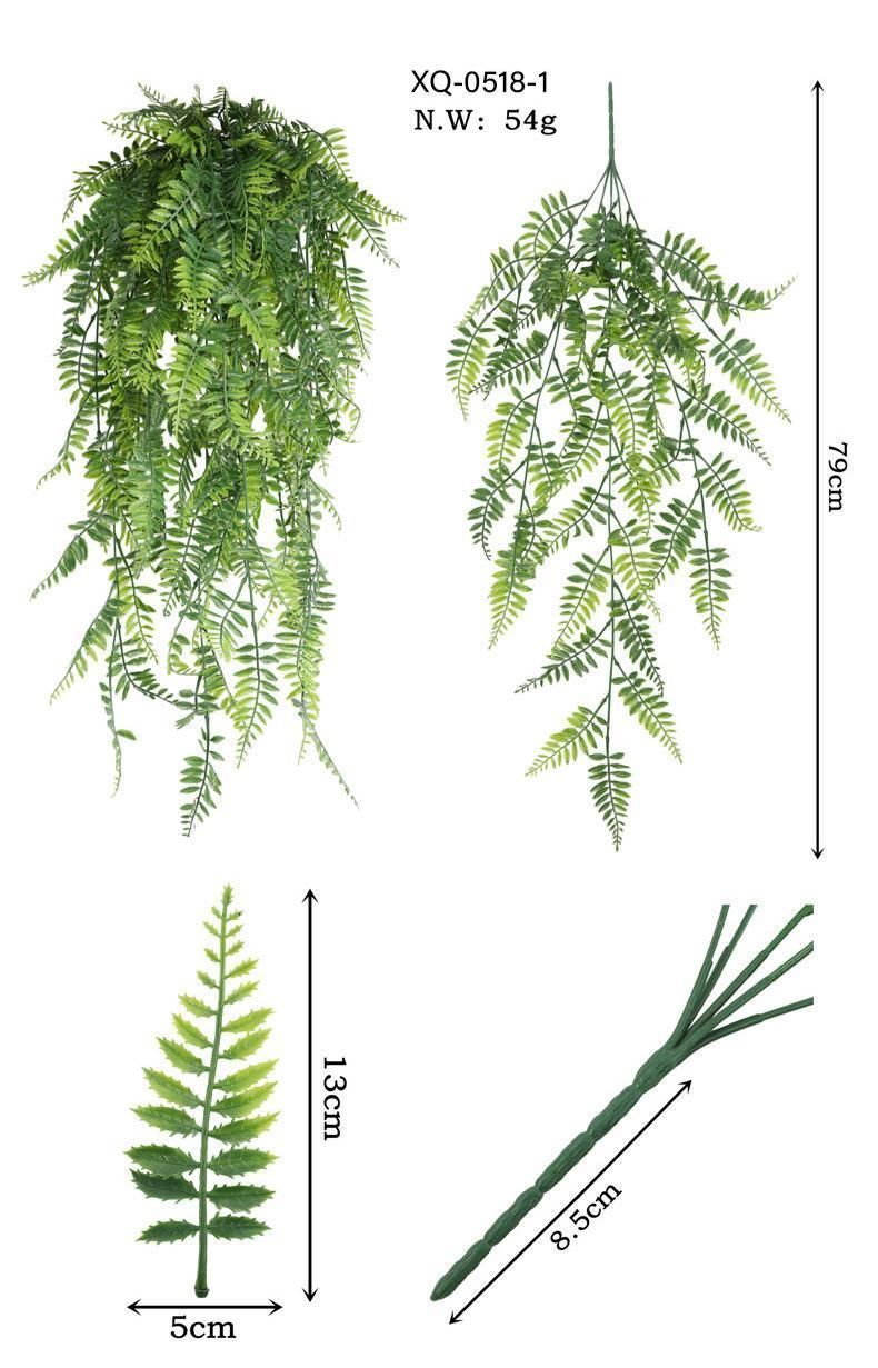 5-Fork Tower Pine Hanging Vine 3 pieces