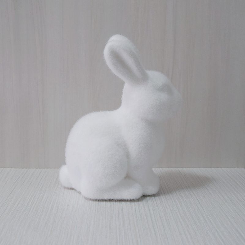 Moss Bunny Decor 16.5cm High