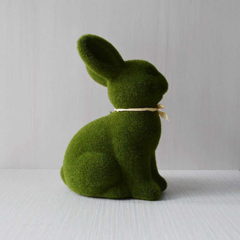 Moss Bunny Decor 8cm High