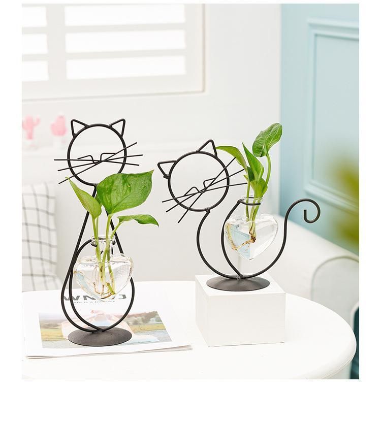 2 Pack Cat Iron Flower Ware 003