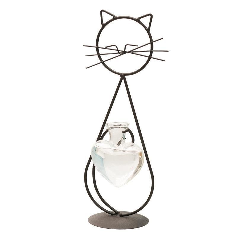 2 Pack Cat Iron Flower Ware 003