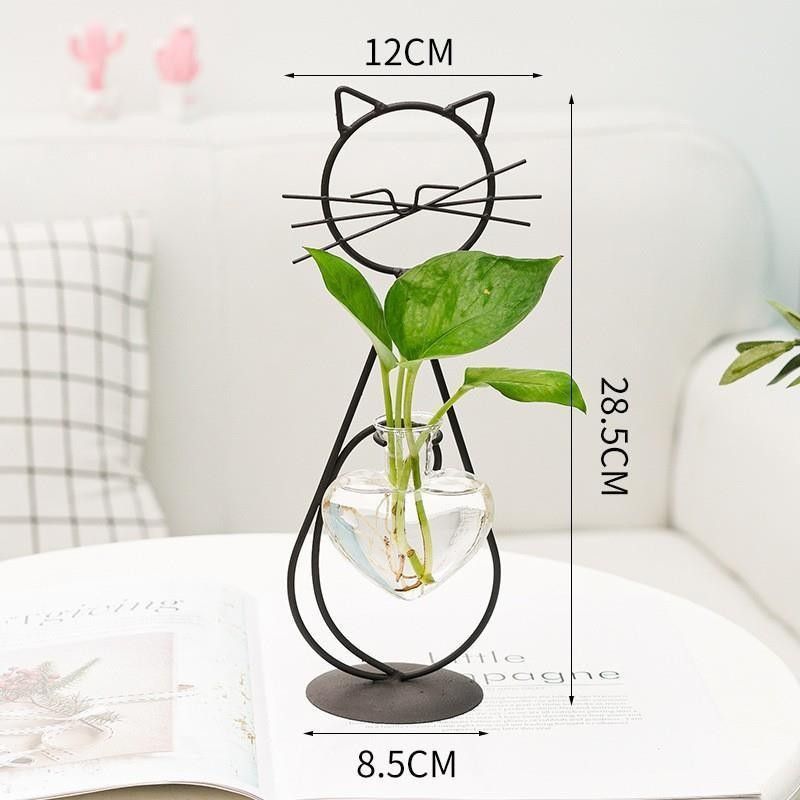 2 Pack Cat Iron Flower Ware 005