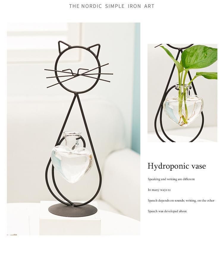 2 Pack Cat Iron Flower Ware 005
