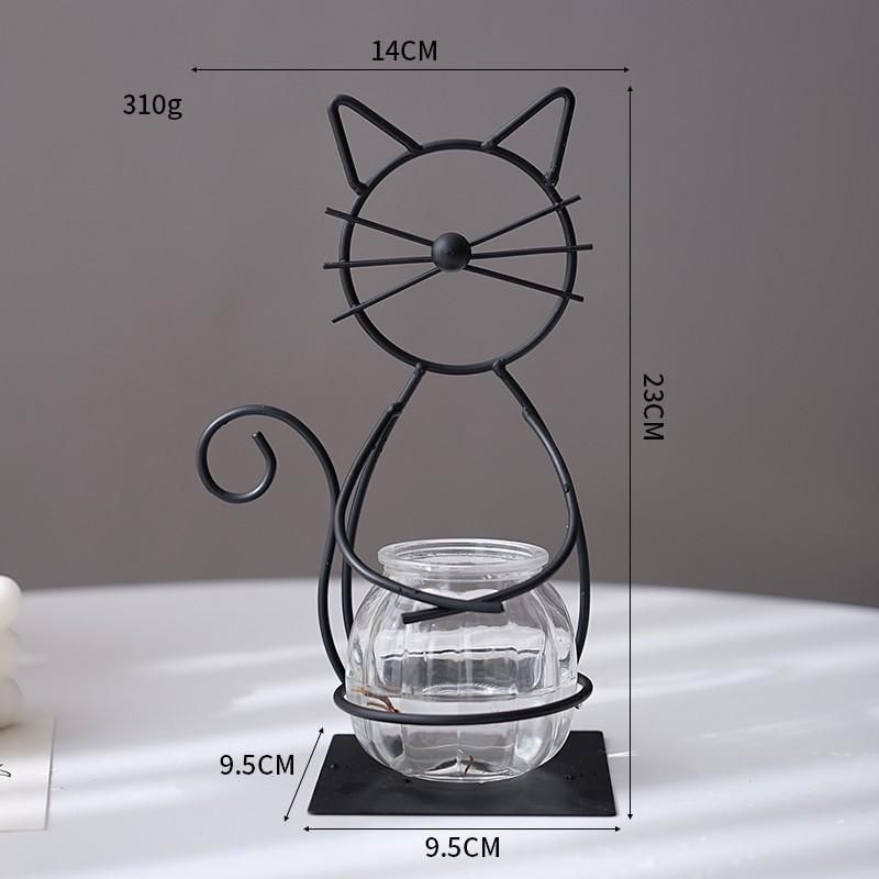 2 Pack Cat Iron Flower Ware 007