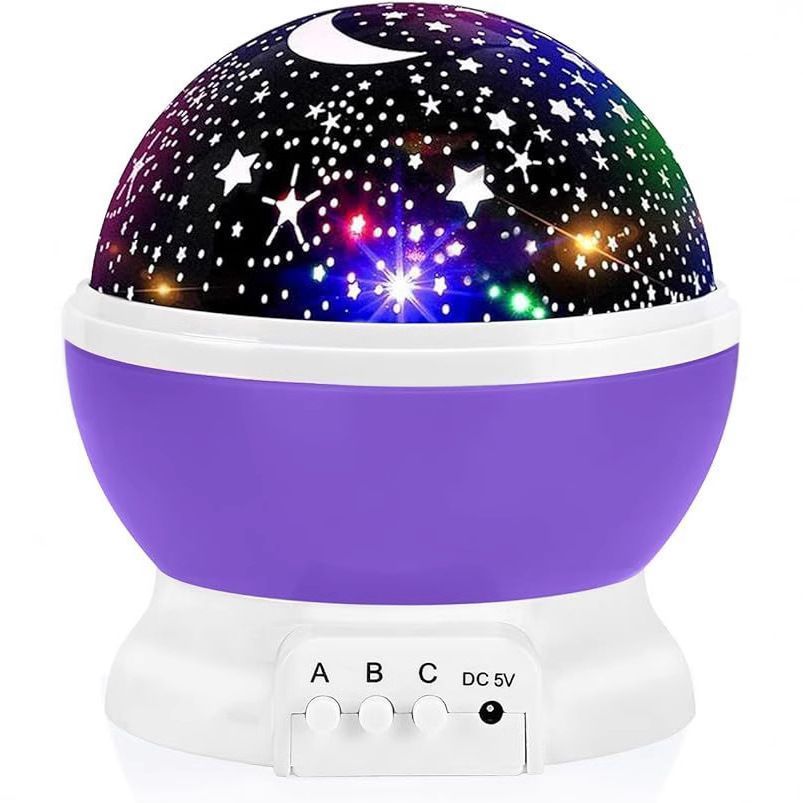 Starry Projection Lamp Black And White
