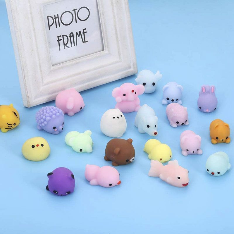 36pcs Mini Squishy Assorted 1 Bucket