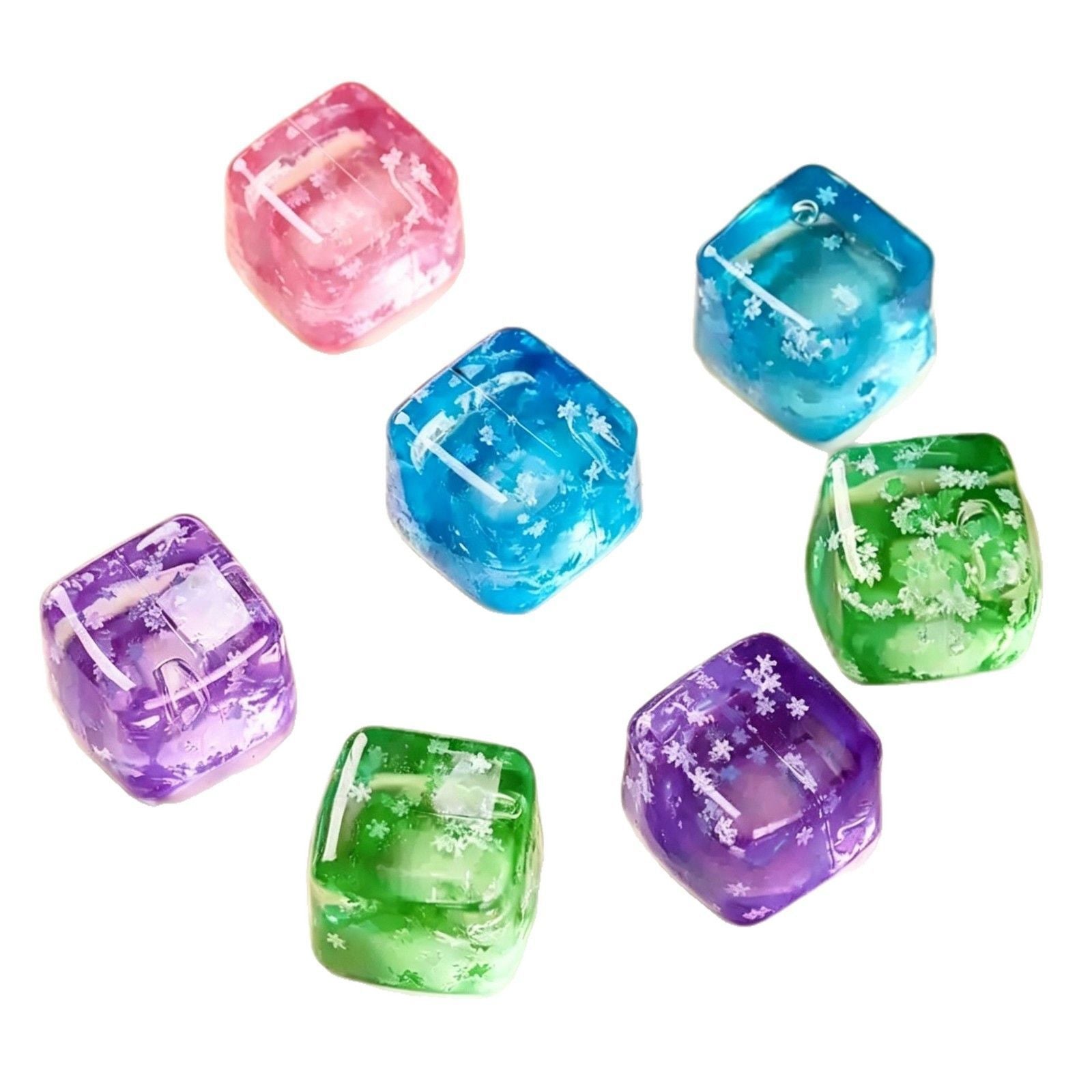 Fruit Themed Ice Cube Squishy Toy