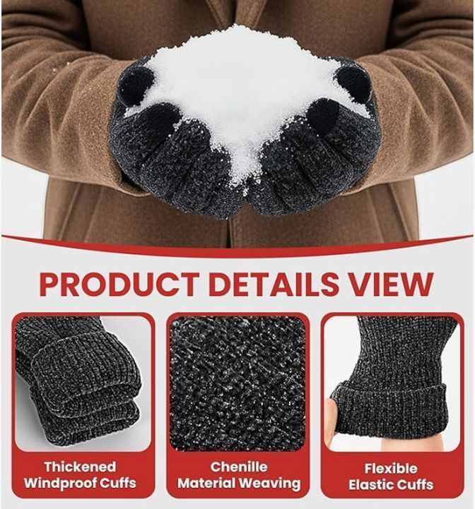3-Pairs Double Layer Chenille 03