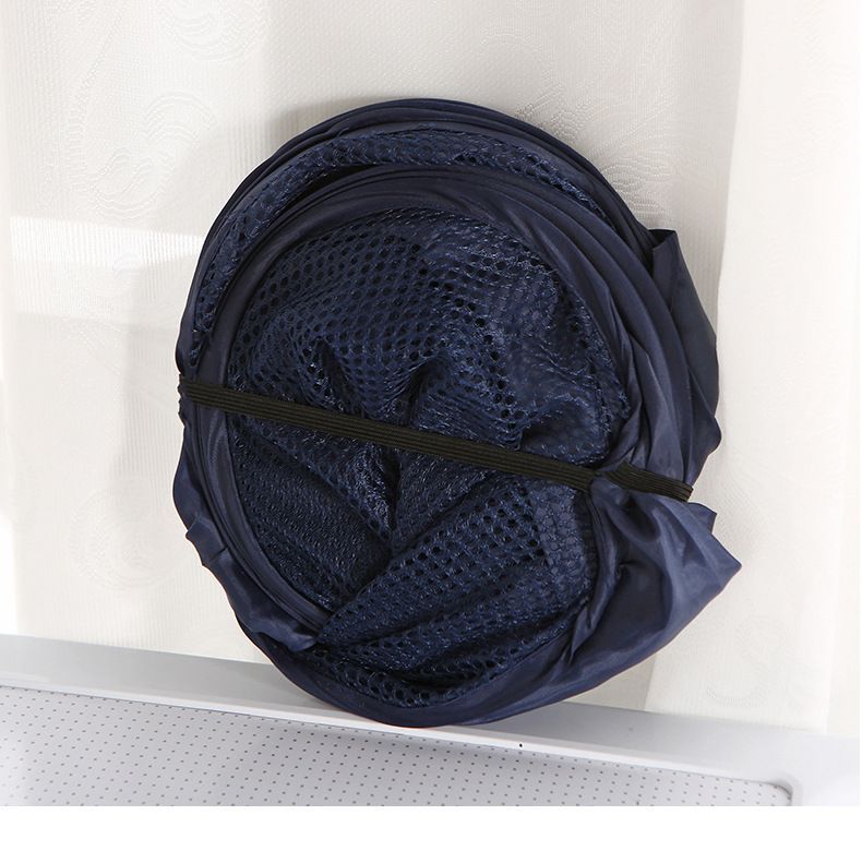 Foldable Laundry Hamper White 01